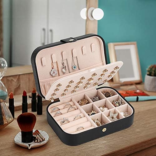 Small Jewelry Box Storage Organizer Jewelry case Travel Jewelry