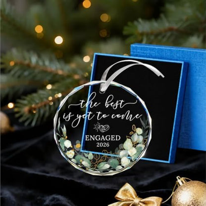 FUCDTEFC Wedding Gift for Couples,The Best is Yet to Come - Engaged