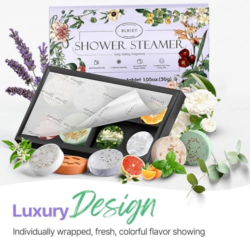 Blriet Shower Steamers Aromatherapy Relief Gifts for Women Teen Girls