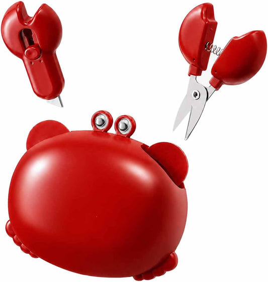 Crab Fridge Magnet 4-in-1 Bottle Opener, Box Cutter & Scissors