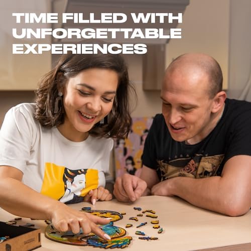 UNIDRAGON Wooden Puzzle - Dragon Protector Jigsaw Puzzle - 330 pcs