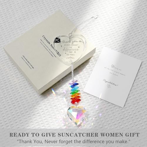 Thank You Gifts, K9 Crystal Suncatcher Thank You Gifts for Women