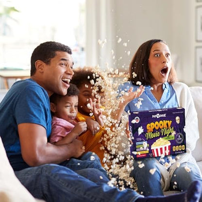 Halloween Gifts Popcorn Spooky Movie Night Gift Basket Gourmet Kernels