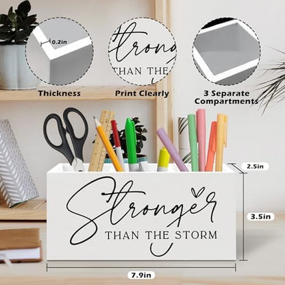 Inspirational Pen Holder, Motivational Office Pen Pencil Holder