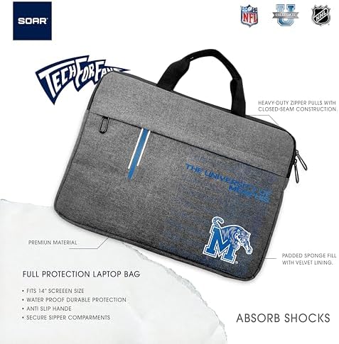 SOAR NCAA Unisex 13 Inch Laptop Sleeve
