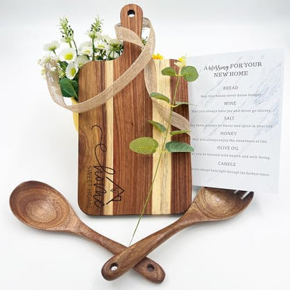 Engraved Cutting Board Housewarming Gifts New Home, New House Warming