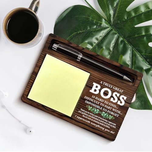 Boss Gifts for Men, Thank You Appreciation Gifts for Boss Sticky Note