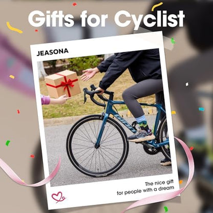 Jeasona Athletic Socks Men Running Cycling Gifts for Runners Riders