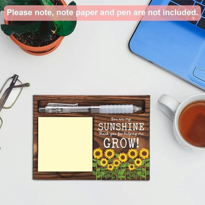Teacher Thank You Gift Desk Organizer, Encouragement Appreciation Gift