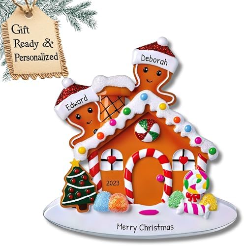 Personalized Our First Christmas Ornament 2026, Couples Family 2