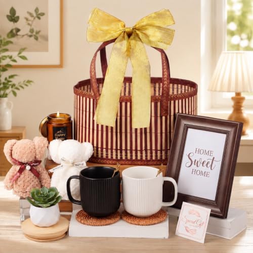 House Warming Gifts New House Basket, Classical