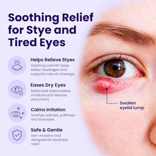 Body Restore Heated Eye Mask Warm Compress for Dry Eyes - Variety