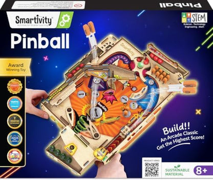 Smartivity DIY Pinball Machine I Global Award Winning Game Ages 8-99