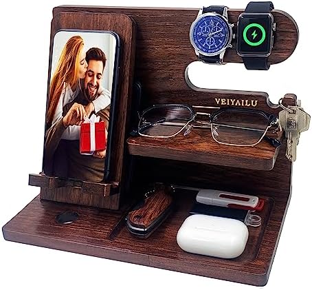 VEIYAILU Gifts for Men Women Brother Boss Boyfriend Him Nightstand