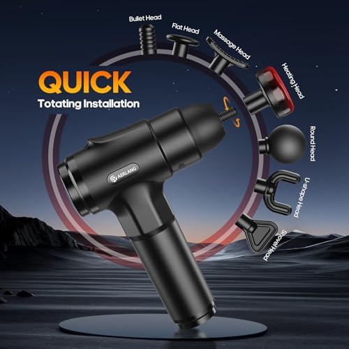 Massage Gun with Heat Massager Deep Tissue Muscle Massager Gifts for