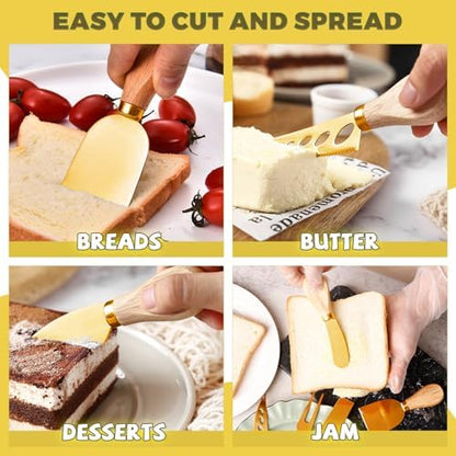 Charcuterie Boards Accessories Gold Charcuterie Utensils Cheese Butter