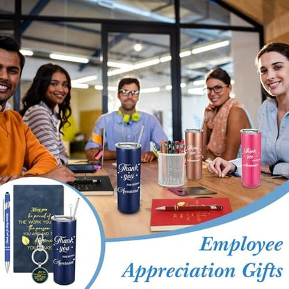 Ireer Employee Appreciation Gift Tumbler Set 20oz, Stylish Colors