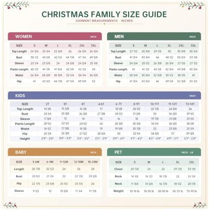 Family Christmas Pajamas Matching Sets Christmas Tree Cake Pjs