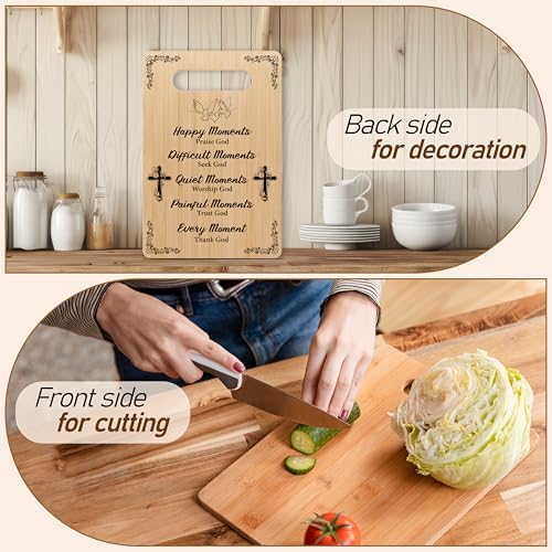 Christian Wedding Cutting Board, Religious Marriage Wood Charcuterie