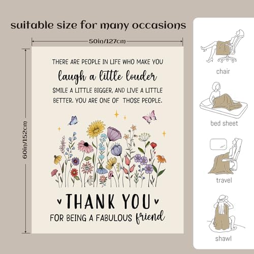 Friendship Gifts for Women, Best Friend Birthday Gifts for Women, Best