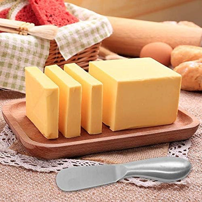 6 Pieces Cheese Spreader Set, Stainless Steel Multipurpose Cheese and