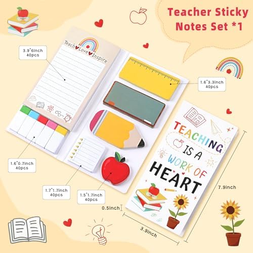 Teacher Gifts Sticky Notes Back to School Teachers Supplies for
