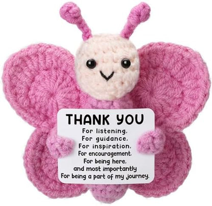 Retirement Gifts for Women Coworker Teacher, Handmade Crochet