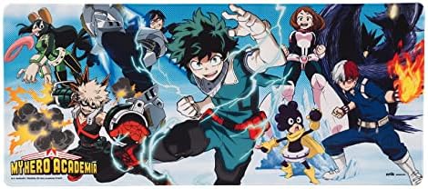 Erik Official My Hero Academia XXL Mouse Mat - Desk Pad - 31.5" x
