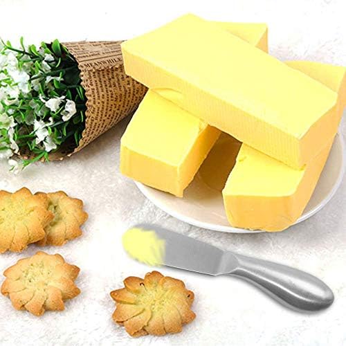 6 Pieces Cheese Spreader Set, Stainless Steel Multipurpose Cheese and