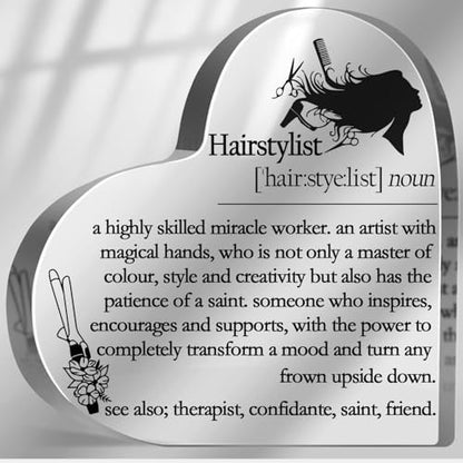 Hairstylist Gifts for Women Men, Thank You Gifts for Hairstylist