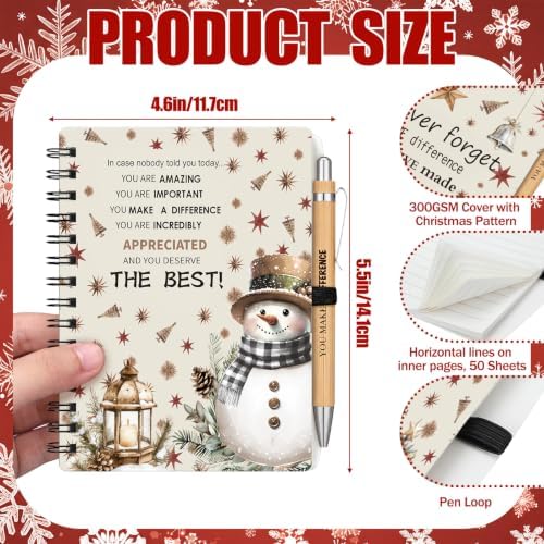 Gueevin 24 Pcs Christmas Employee Appreciation Gift Bulk Thank You