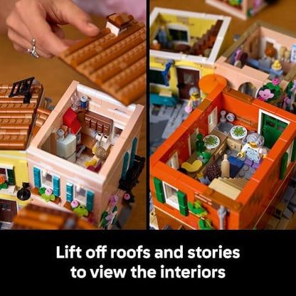 LEGO Ideas Italian Riviera Building Set for Adults - DIY Home & Office
