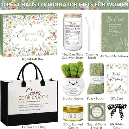 Thank You Gifts for Women, Chaos Coordinator Bosses Day Gifts for