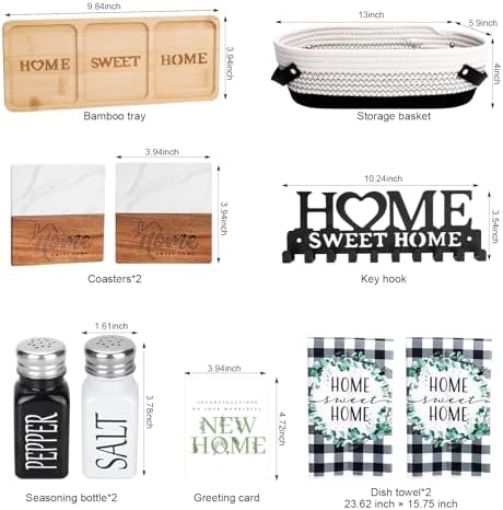 House Warming Gifts New Home,Unique Housewarming Baskets for Couples