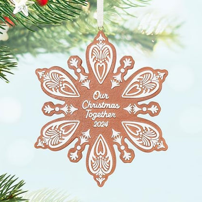 Hallmark Keepsake Christmas Ornament 2024, Our Christmas Together