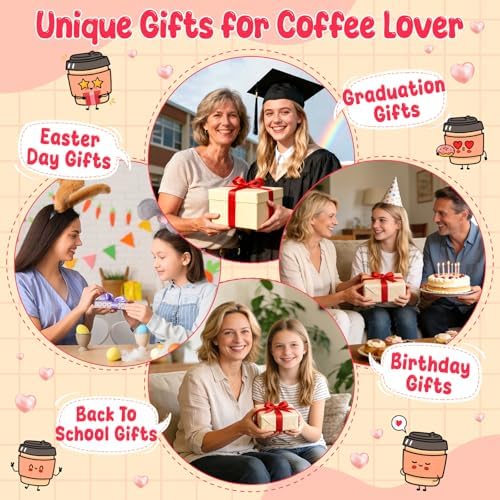 Daughter Birthday Gifts from Mom Dad Coffee Lover Gifts for Daughters