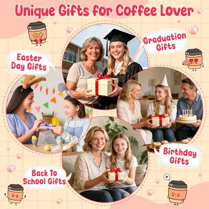 Daughter Birthday Gifts from Mom Dad Coffee Lover Gifts for Daughters