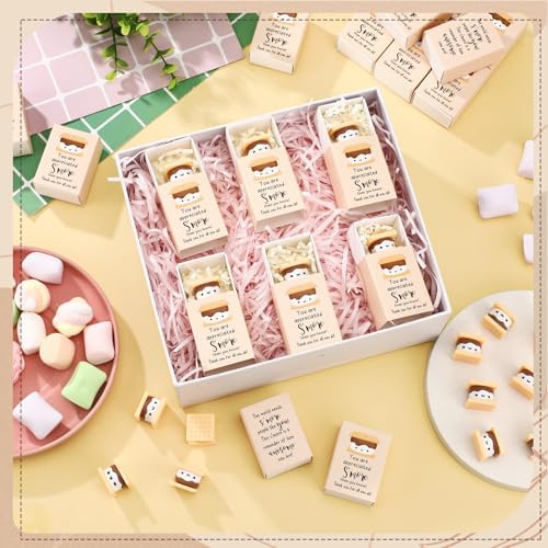 Wettarn 24 Sets Employee Appreciation Gifts S'more Gift Bulk