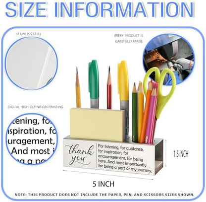 Appreciation Desk Pencil Holder Present Coworker Farewell Retirement