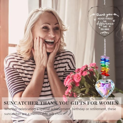 Thank You Gifts, K9 Crystal Suncatcher Thank You Gifts for Women