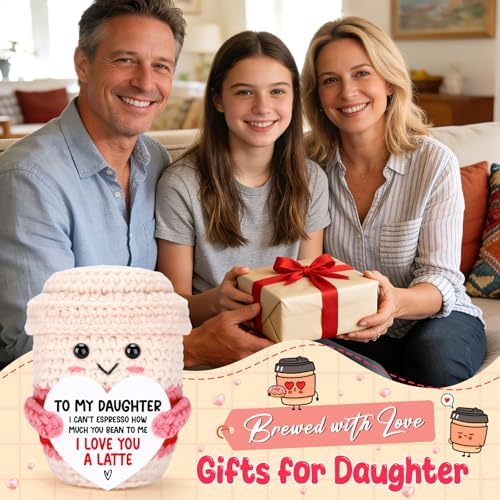 Daughter Birthday Gifts from Mom Dad Coffee Lover Gifts for Daughters