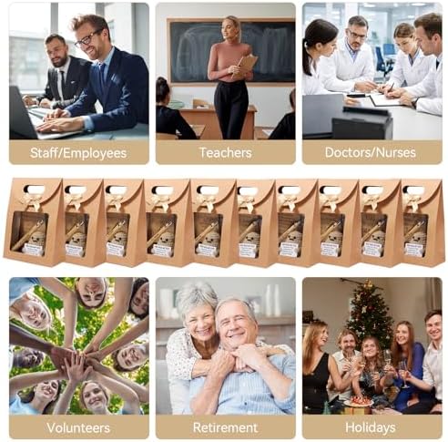 60 PCS/10 Sets Teacher Employee Appreciation Gifts Bulk – Thank You