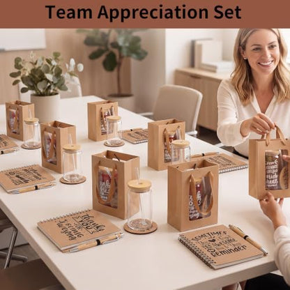 56 Pcs/8 Sets Employee Appreciation Gifts Bulk, Teacher Appreciation
