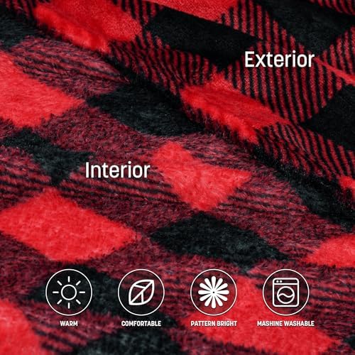 Catalonia Wearable Blanket with Sleeves & Foot Pocket for Adults