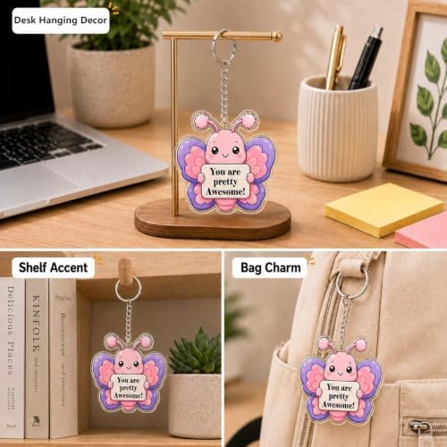 Inspirational Gifts Bulk for Women Coworkers Thank You Keychains
