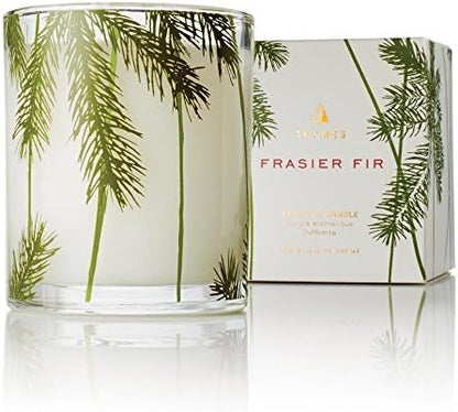Thymes Frasier Fir Pine Needle Candle – Holiday Candles for Home