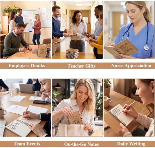 72 Pcs 24 Sets Employee Teacher Appreciation Gifts Bulk for Coworker