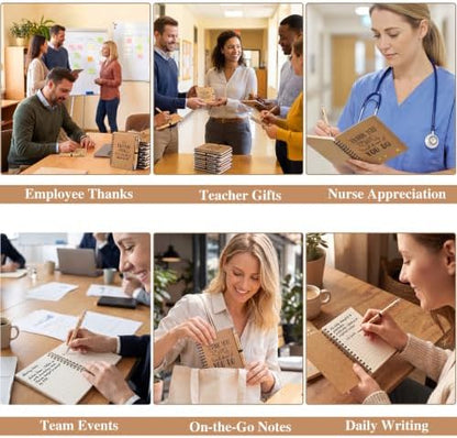 72 Pcs 24 Sets Employee Teacher Appreciation Gifts Bulk for Coworker