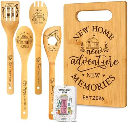 6 Pcs Housewarming Gifts Set for Women Friends Neighbor, New Home