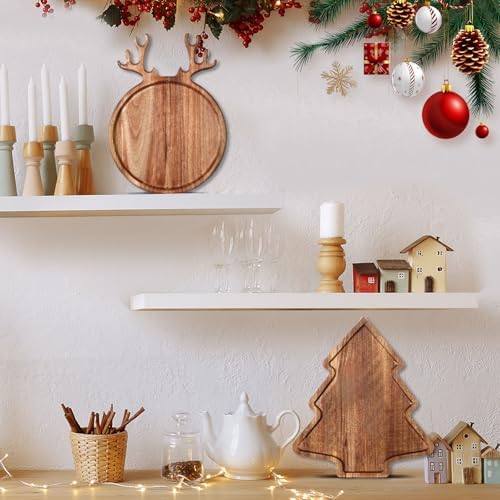 Umigy Christmas Charcuterie Board Wood Cutting Board